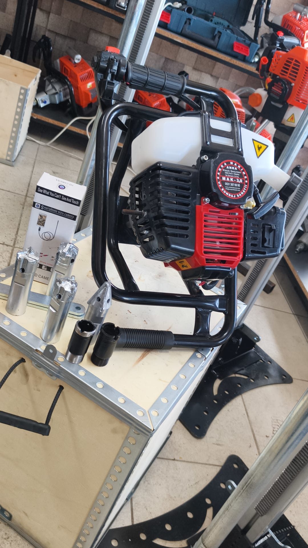 3 Hp Anka El Sondaj Makinası